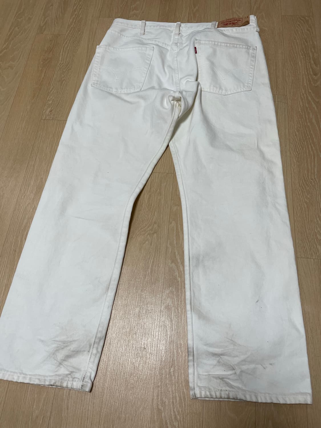 ‼️레어‼️Levi’s 501 화이트데님 38사이즈 빅사이즈 상품이미지2