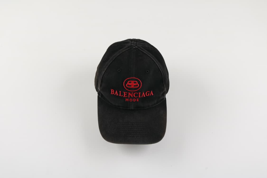 [L] 19FW 발렌시아가 BB모드 워시드 볼캡 모자 상품이미지1