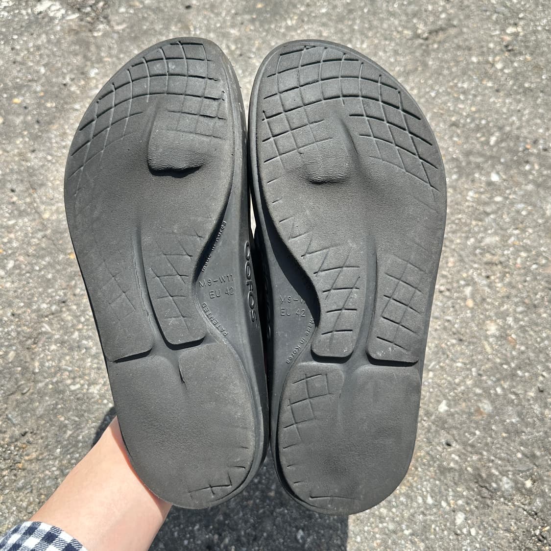 270 우포스 쪼리 슬리퍼 블랙 상품이미지7