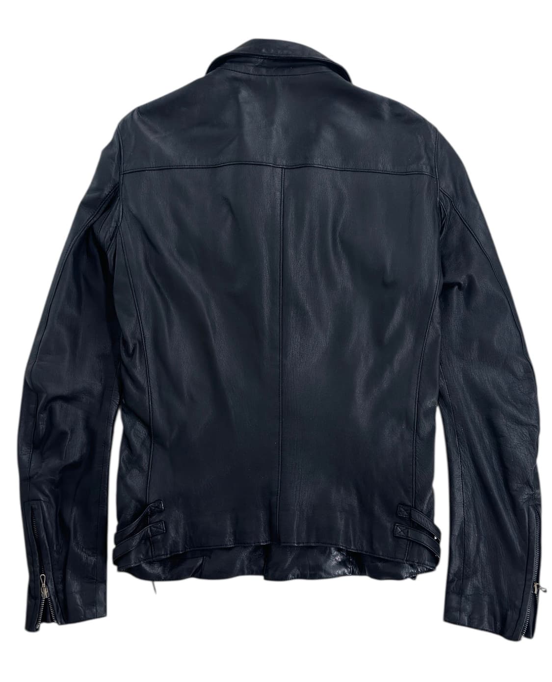 어태치먼트 사슴 가죽 라이더 자켓 상품이미지6