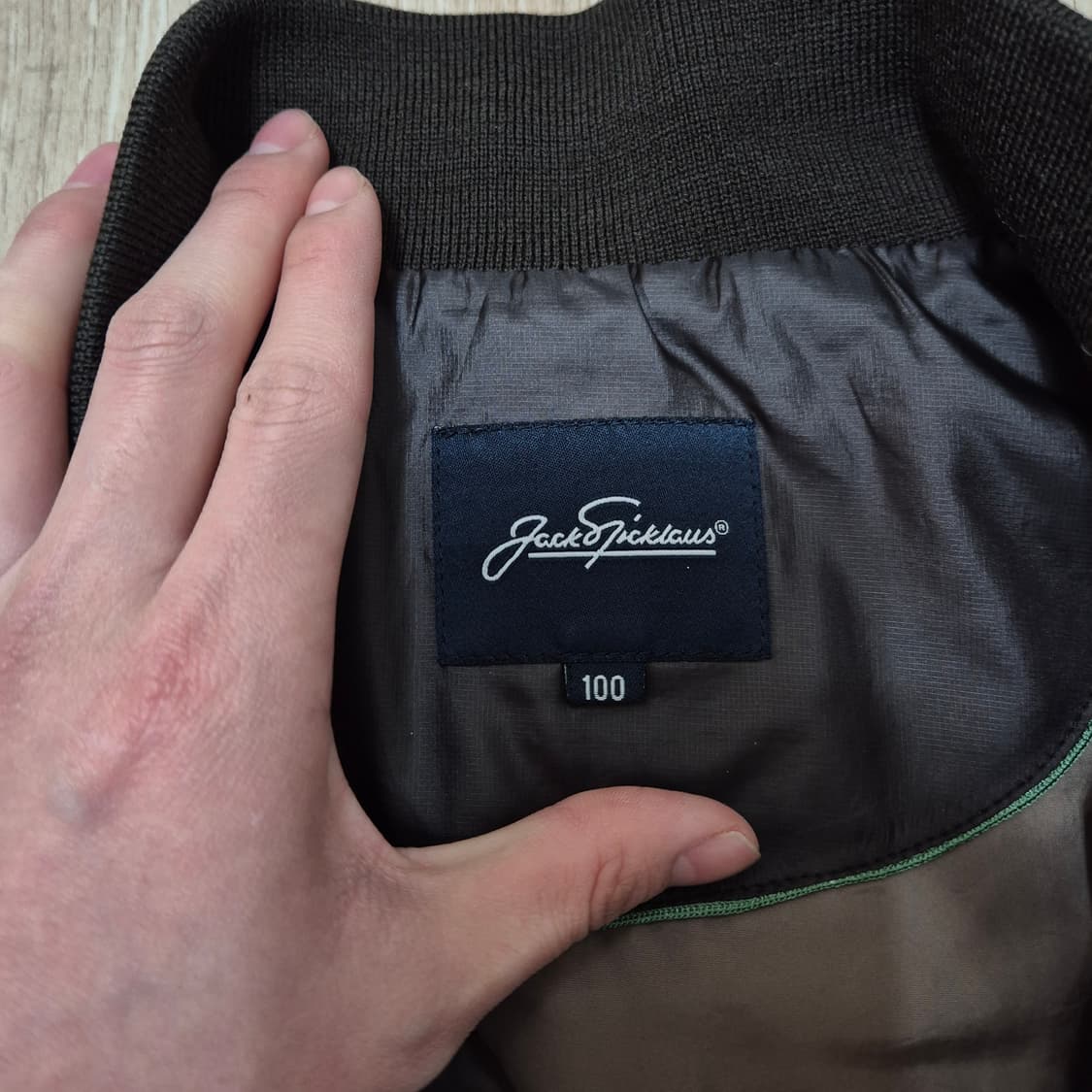 잭니클라우스 스트라이프 하이브리드 모직 점퍼 L(100) 상품이미지5