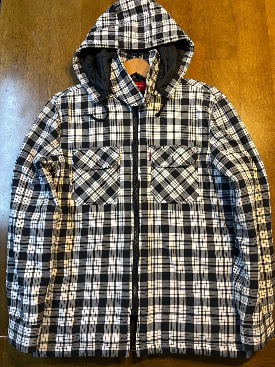 00s 슈프림 퀄티트 플란넬체크 자켓  상품이미지1
