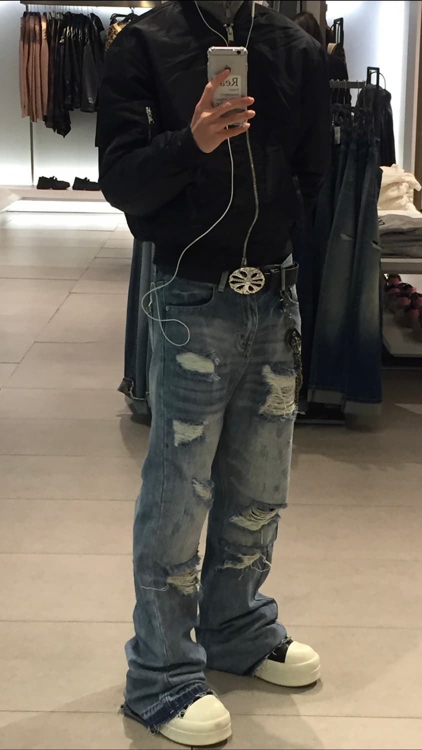 빈티지 플레어 데님 팝니다 상품이미지4