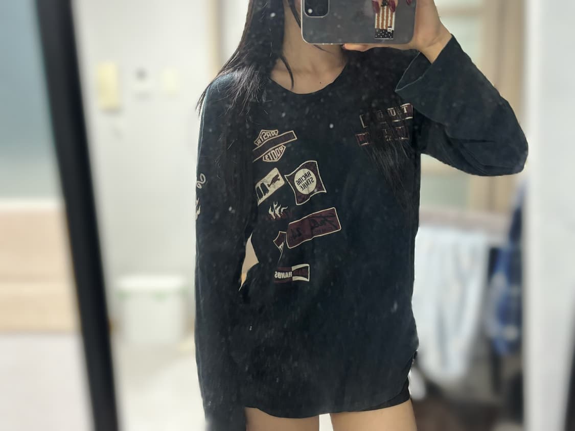 재팬 빈티지 긴팔 상품이미지1