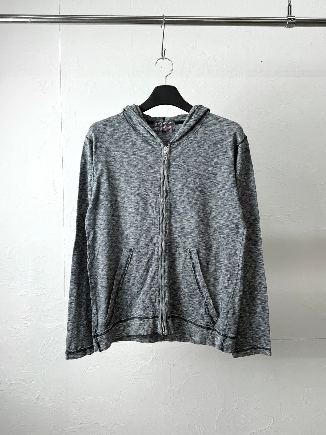 Beams 멜란지 후드 집업 상품이미지1