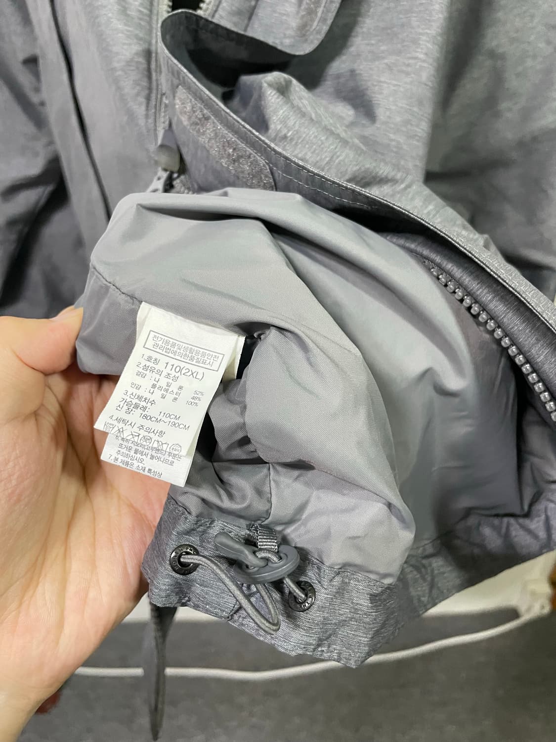 노스페이스 고프코어 바람막이 자켓 2XL 110 사이즈 상품이미지9