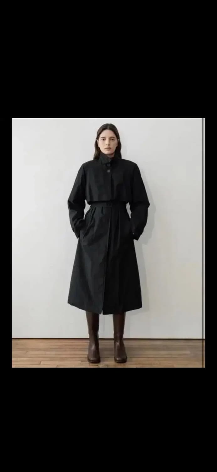Amomento 아모멘토 패디드 트렌치코트 상품이미지2