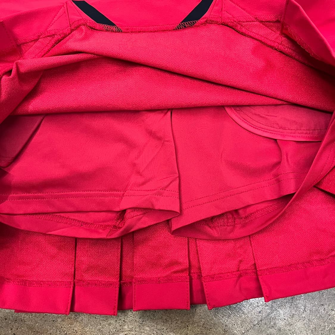 [정품/32] 타이틀리스트 레드 스커트 치마 b15 상품이미지6