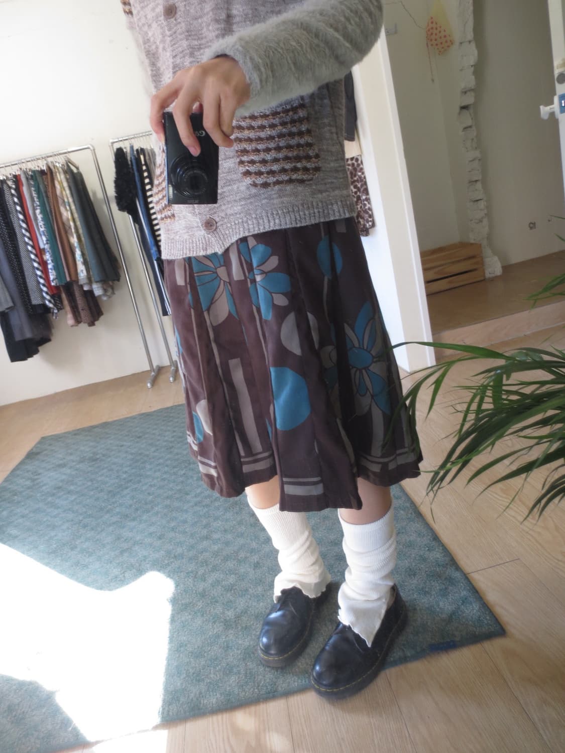 Vintage flower skirt 상품이미지1