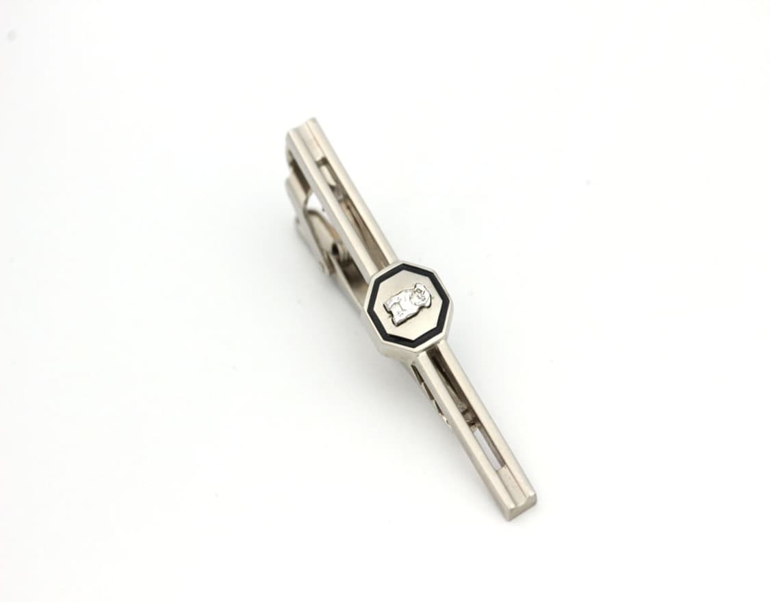 올리버 발렌티노 5.8cm A등급 퍼그 한정판 명품 넥타이핀 커프스 세트 상품이미지2