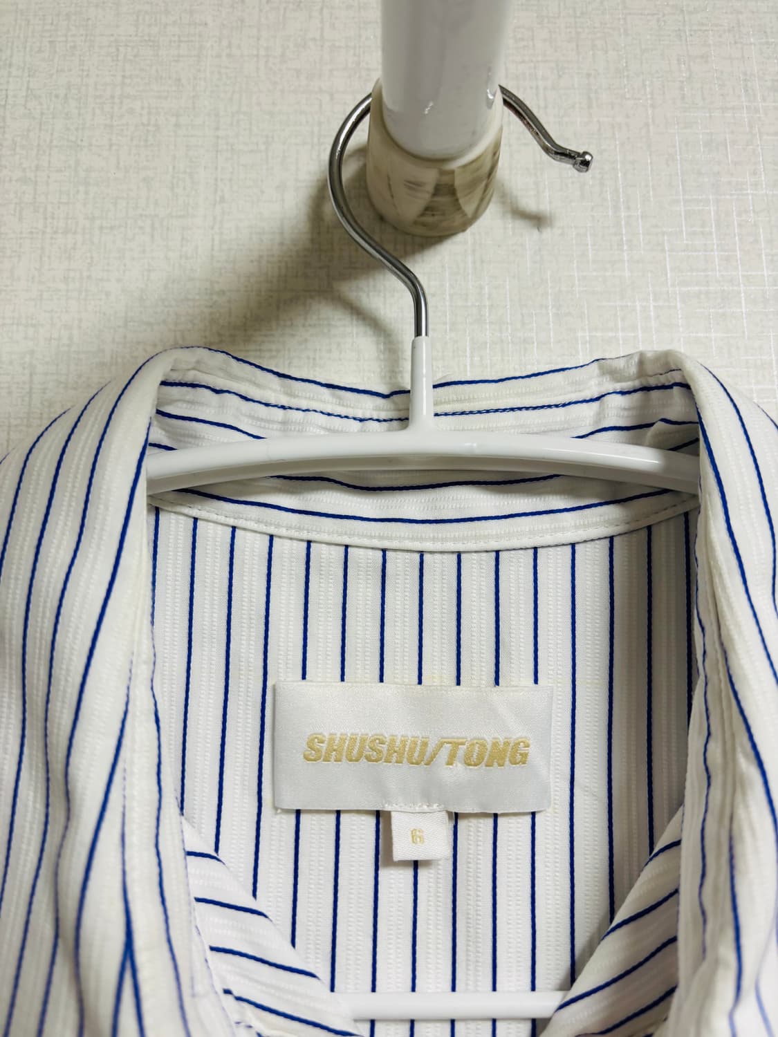 슈슈통 SHUSHU/TONG 스트라이프 셔츠 원피스 (한글택) 상품이미지2