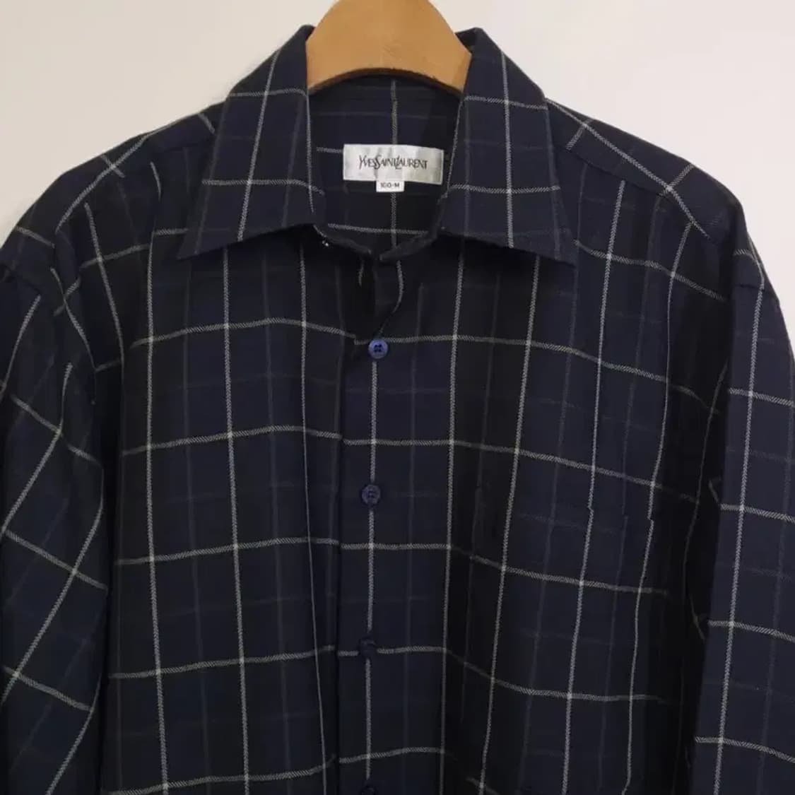 입생로랑 체크 셔츠 100~105 상품이미지7