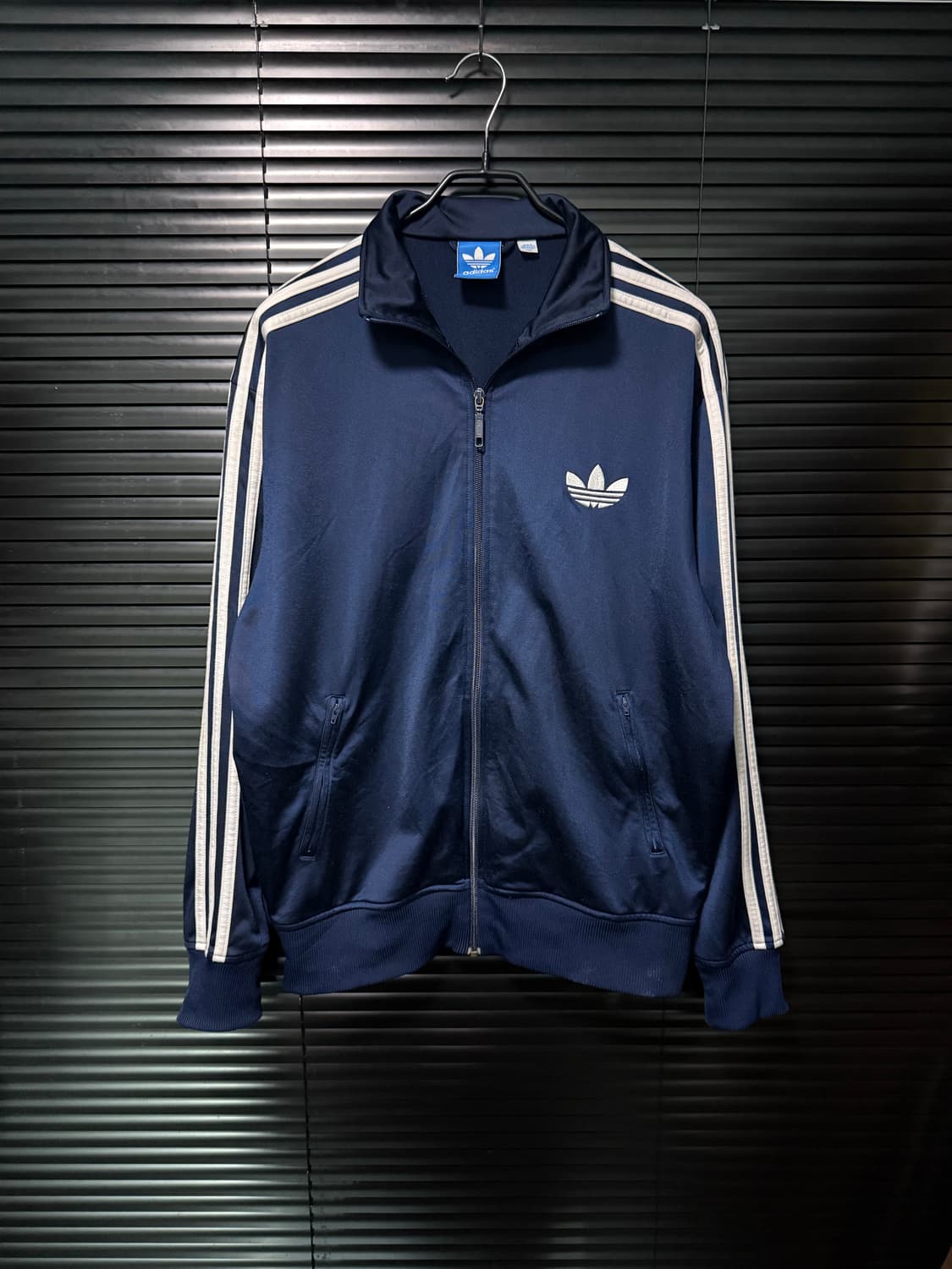 아디다스 구 파이어버드 져지 트랙탑 집업 유로파 105 XL 남색 네이비 상품이미지1