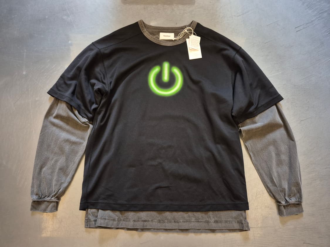 25AW 더블렛 ON/OFF 레이어드 롱 슬리브 상품이미지1