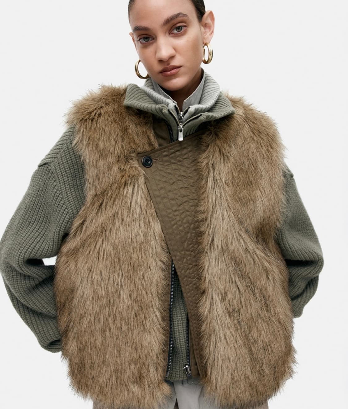 [1회착] 앤더슨벨 리버시블 퍼 베스트 상품이미지6