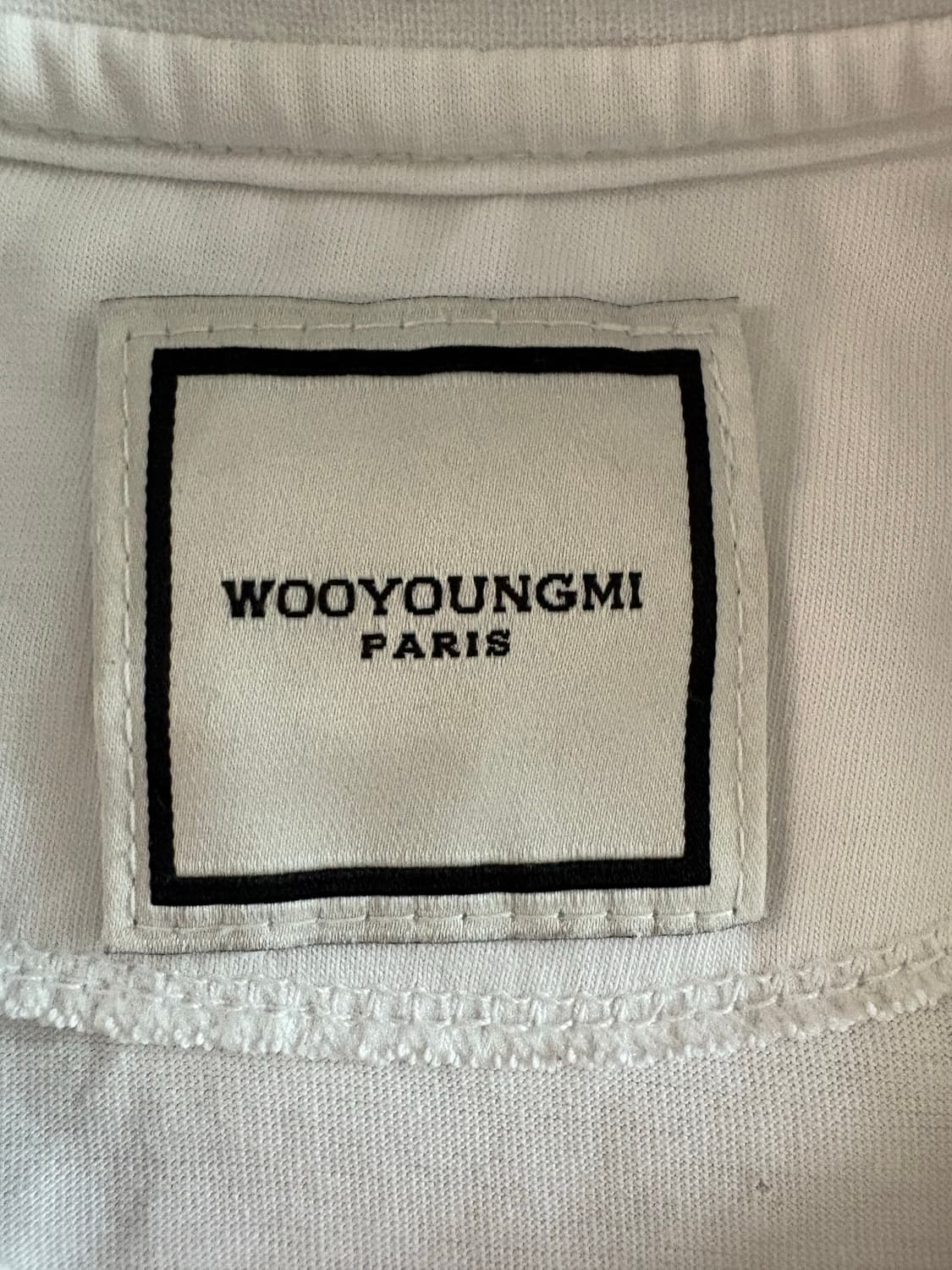 우영미백로고반팔티셔츠 상품이미지2