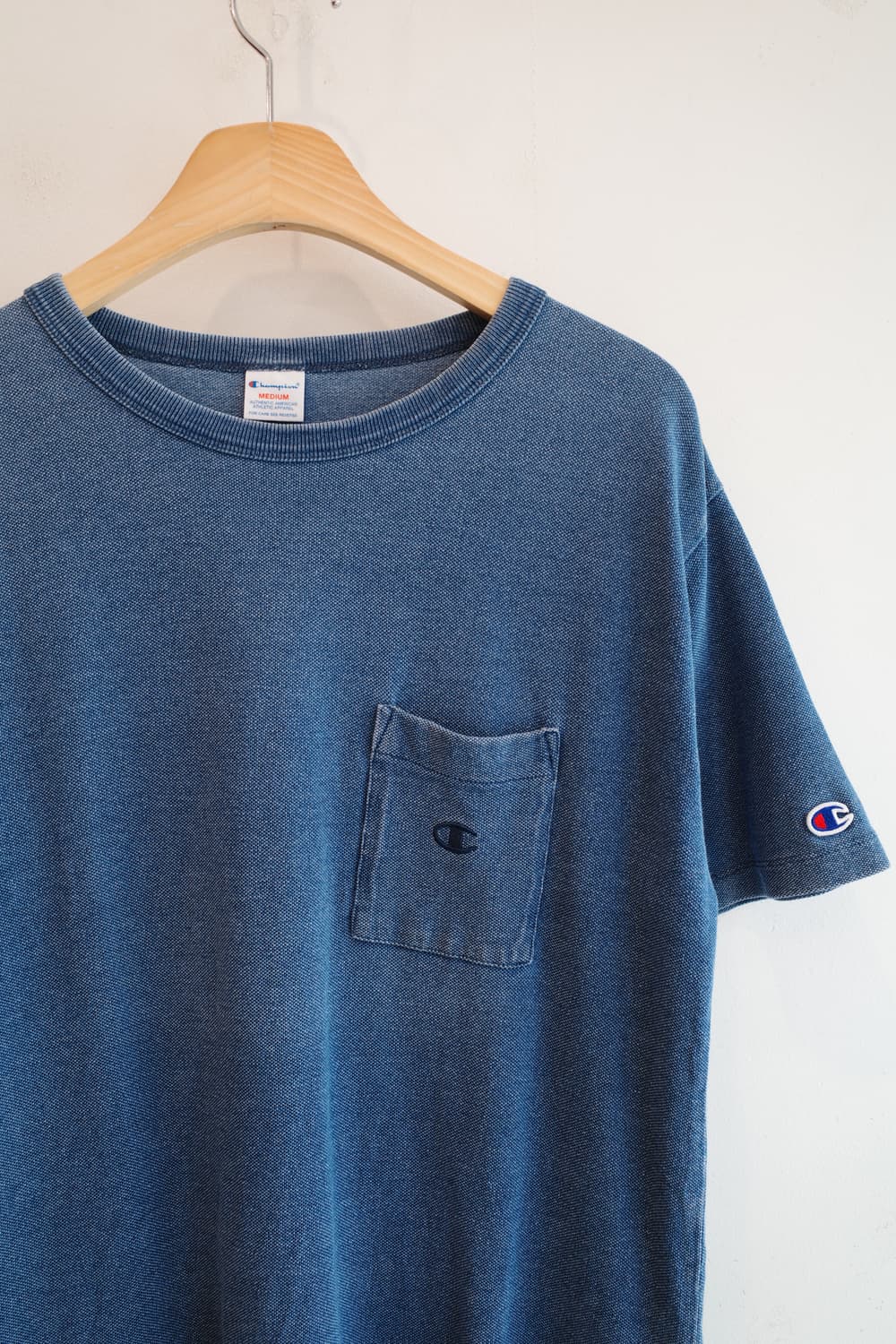 Champion 챔피온 인디고 포켓 티셔츠 상품이미지2