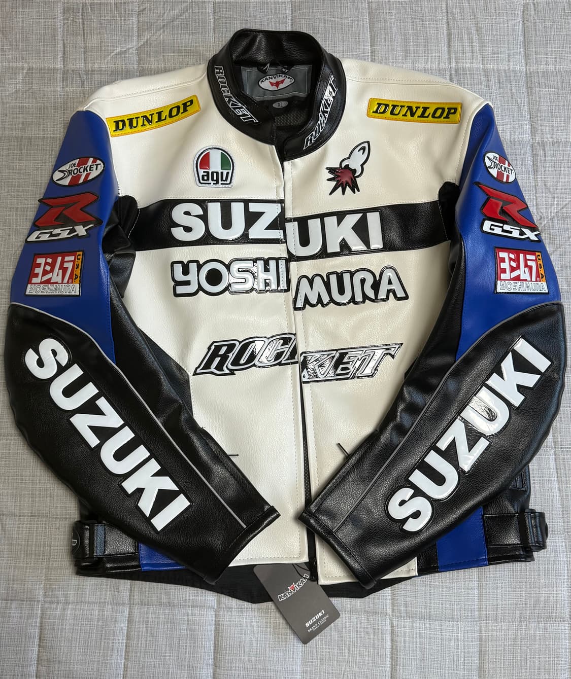 새상품)스즈키 빈티지 라이더 자켓 팝니다 XL 상품이미지1