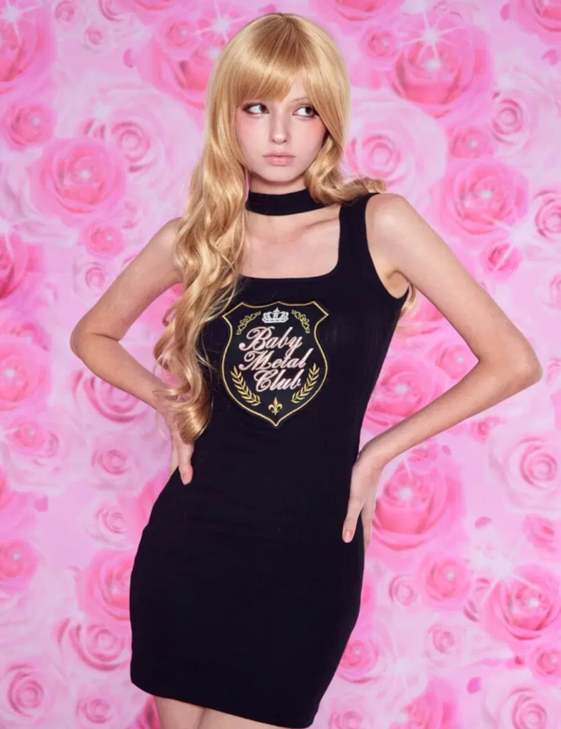 베이비메탈클럽 프린세스 초커 미니 원피스 갸루 상품이미지1