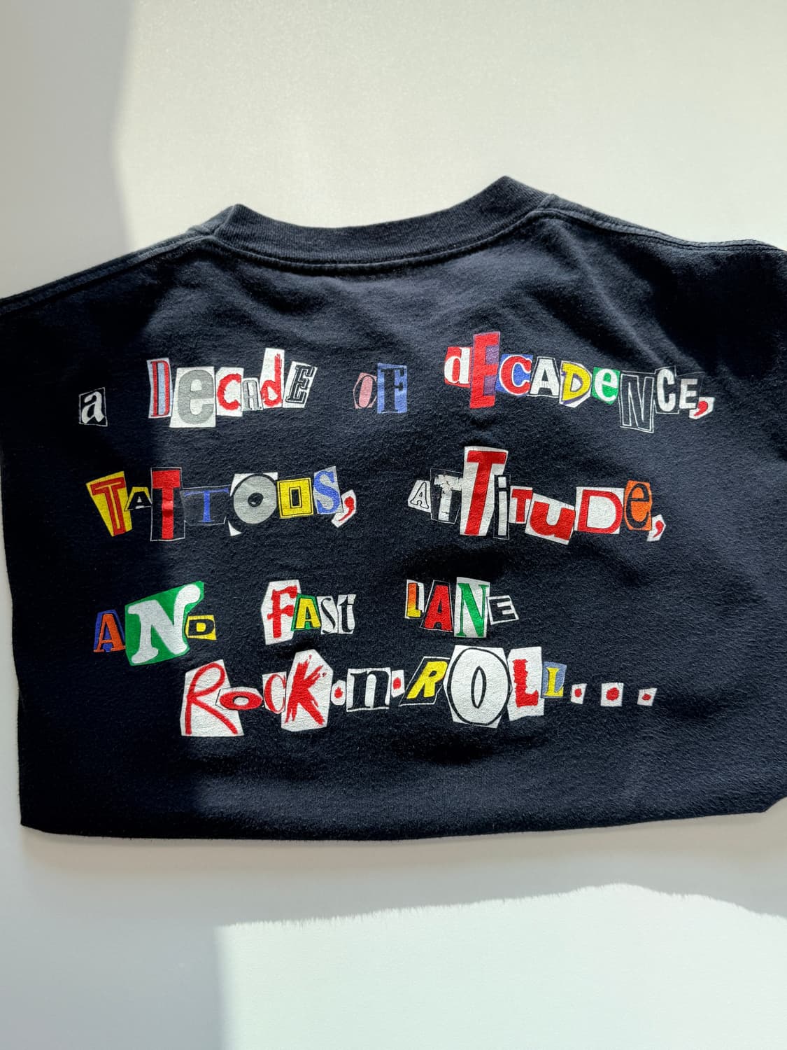 (XL) 90s Motley Crue band tee 상품이미지5