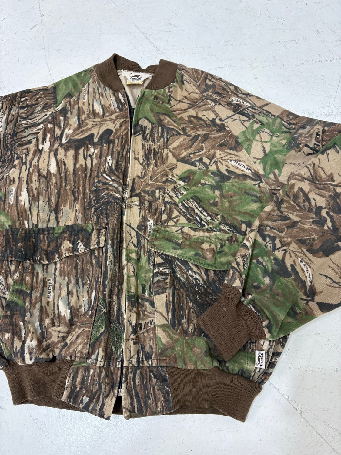 90‘s USA Duxbak Real tree camo  Jacket.  상품이미지4