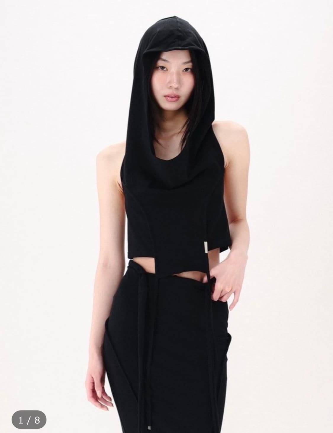 noctave backless hood top 상품이미지2