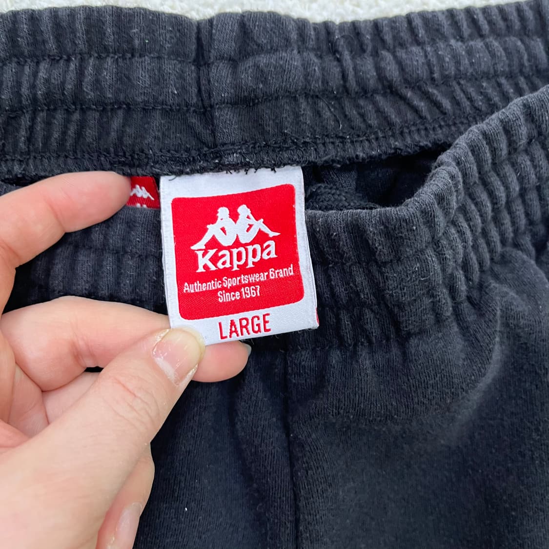 L 카파 사이드라인 밴딩 반바지 0312M2 상품이미지3