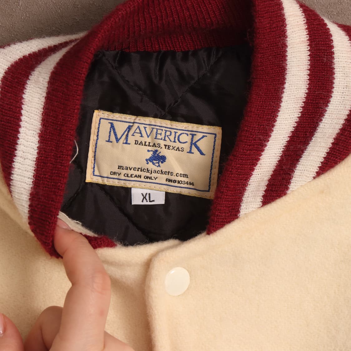텍사스 매버릭 울 바시티 자켓 A1868 상품이미지3