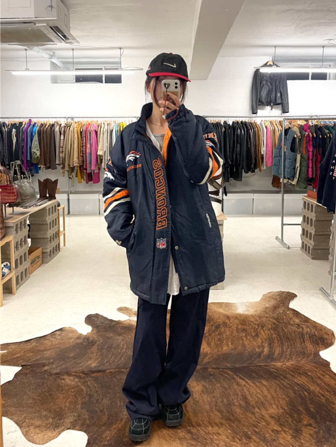 90's NFL x STARTER denver broncos padded 상품이미지1