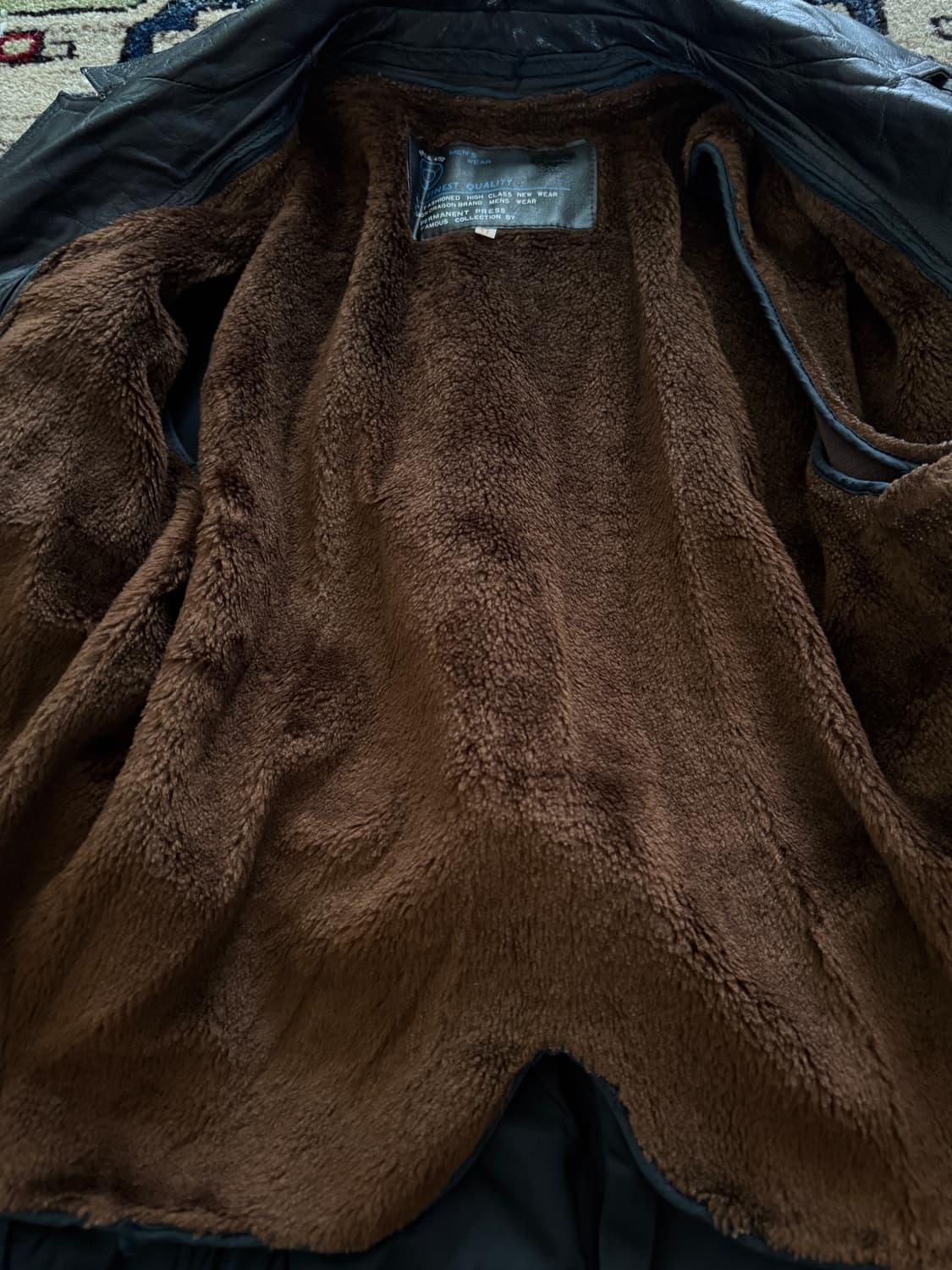 Ship Leather sherpa lined car coat 상품이미지8