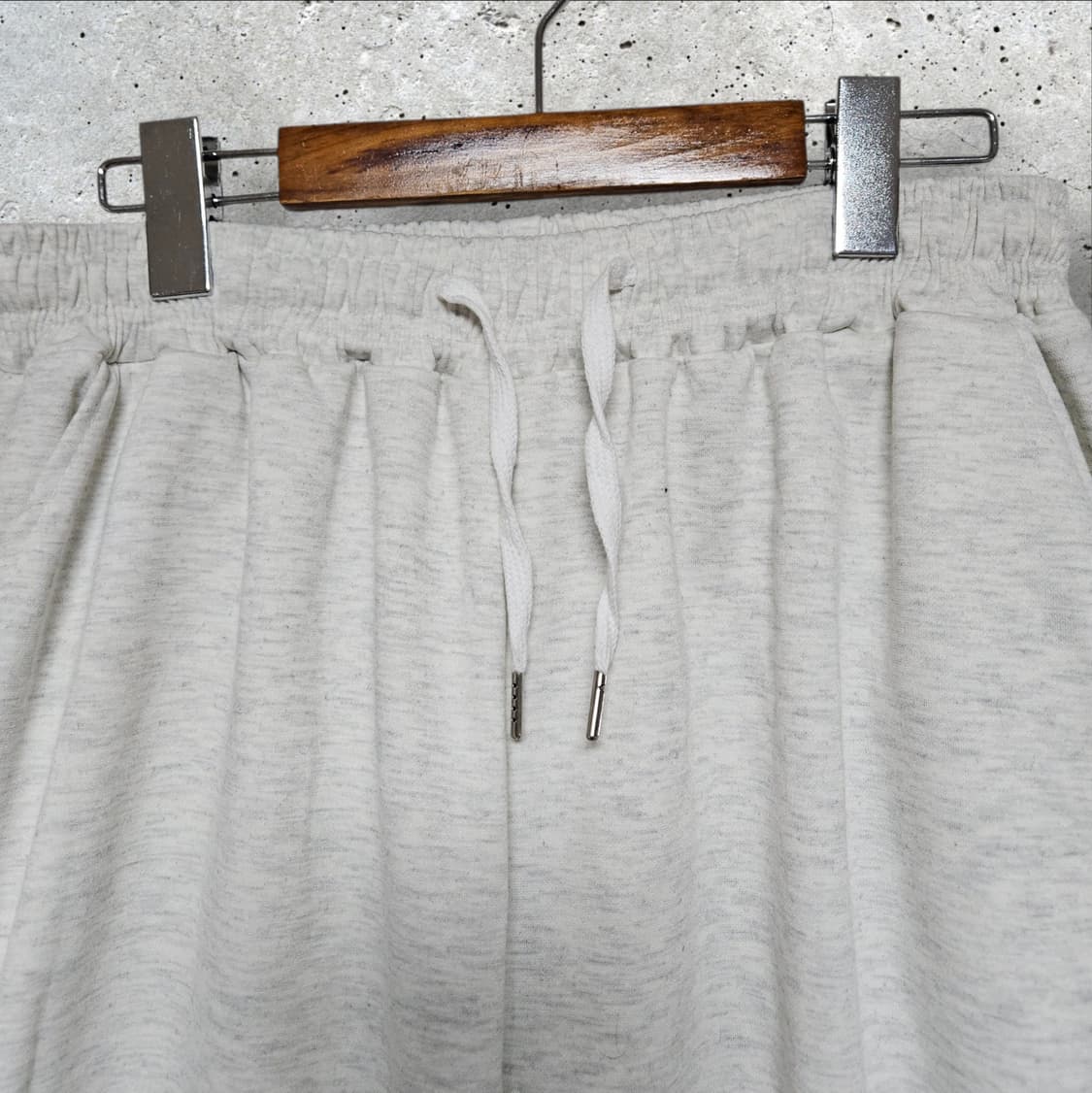 밴딩 스트링 와이드 스웻팬츠 (L) 상품이미지2