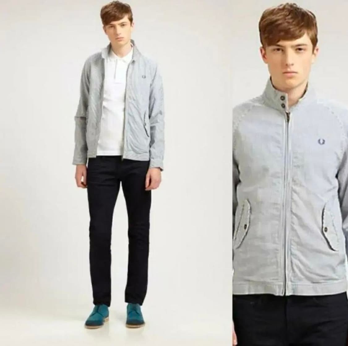 프레드페리 스트라이프 코튼자켓 M 상품이미지8