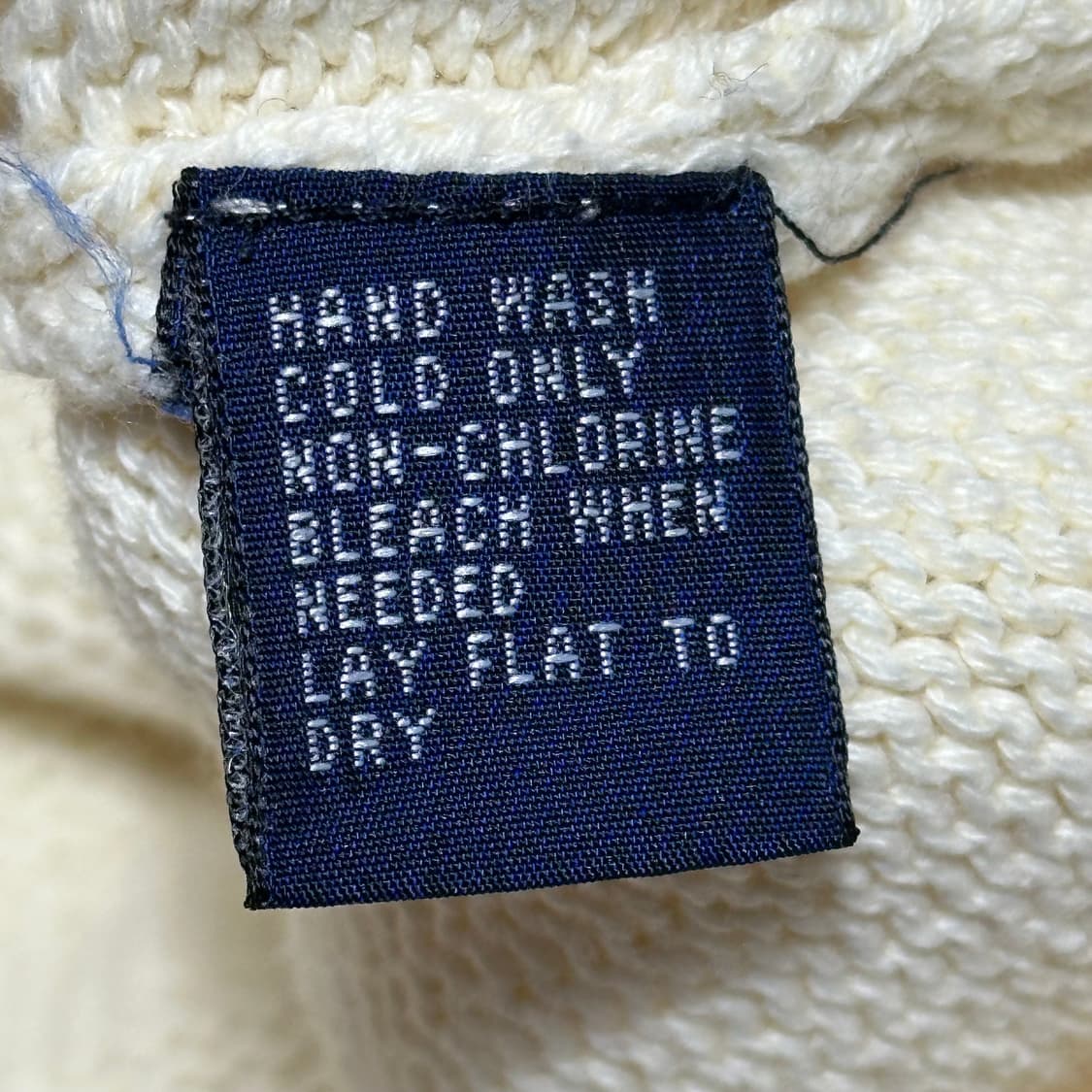 XL 폴로랄프로렌 아이보리 코튼 니트 상품이미지5