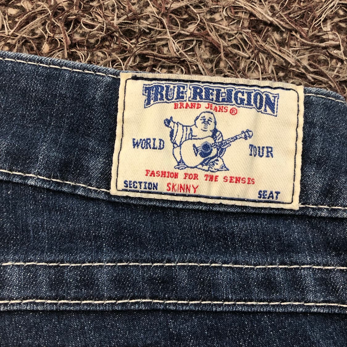 트루릴리전 스키니 워싱 데님 팬츠 상품이미지6