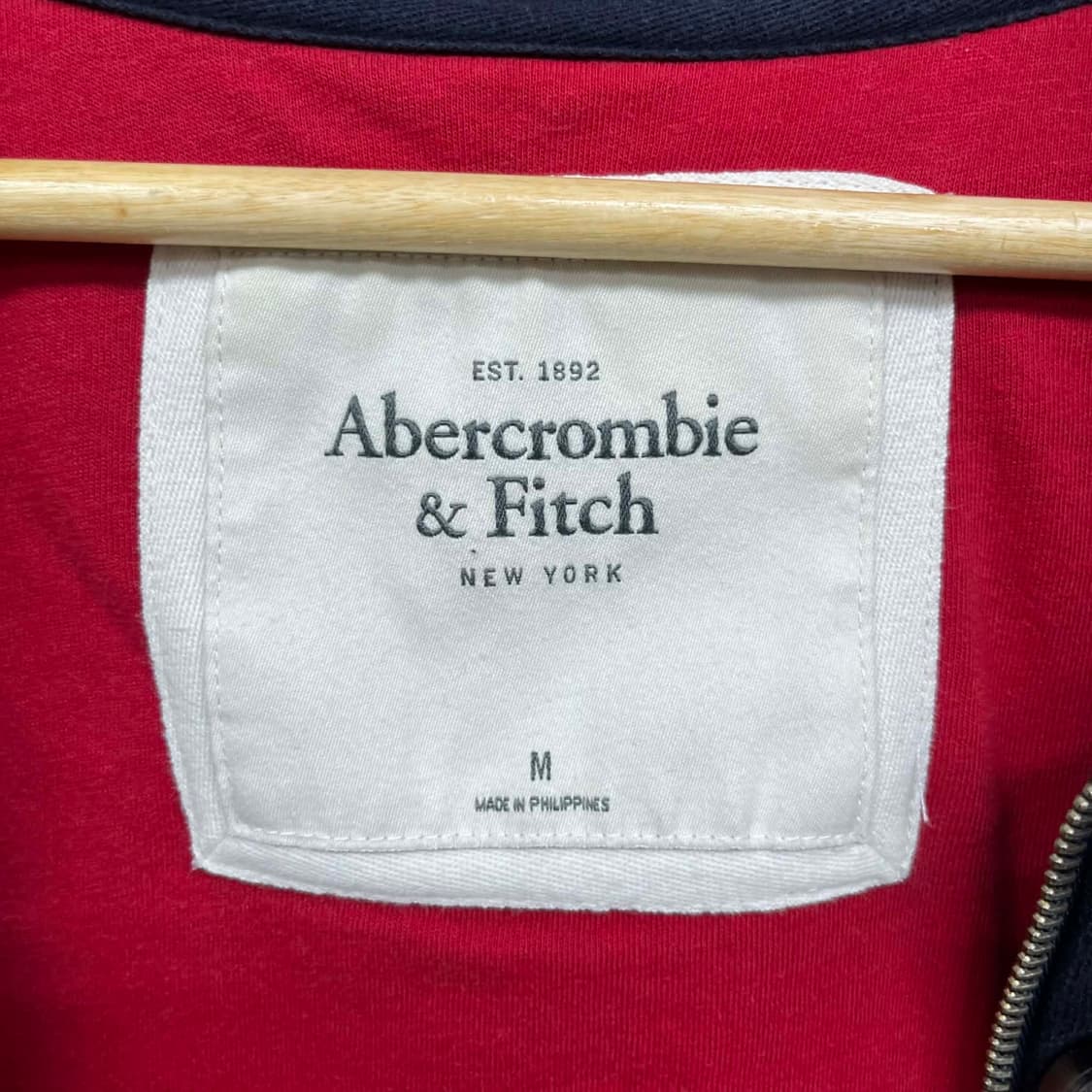 아베크롬비 y2k 블랙 대대장 스냅 버튼 후드 자켓 져지(M) 상품이미지6