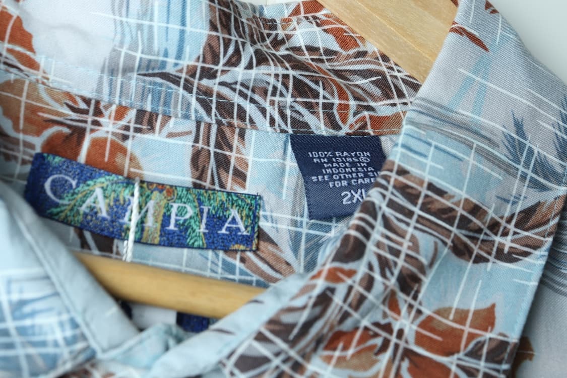 (2XL-4XL) 브랜드빈티지 반팔셔츠 남방 USA 하와이안-H33119 상품이미지6