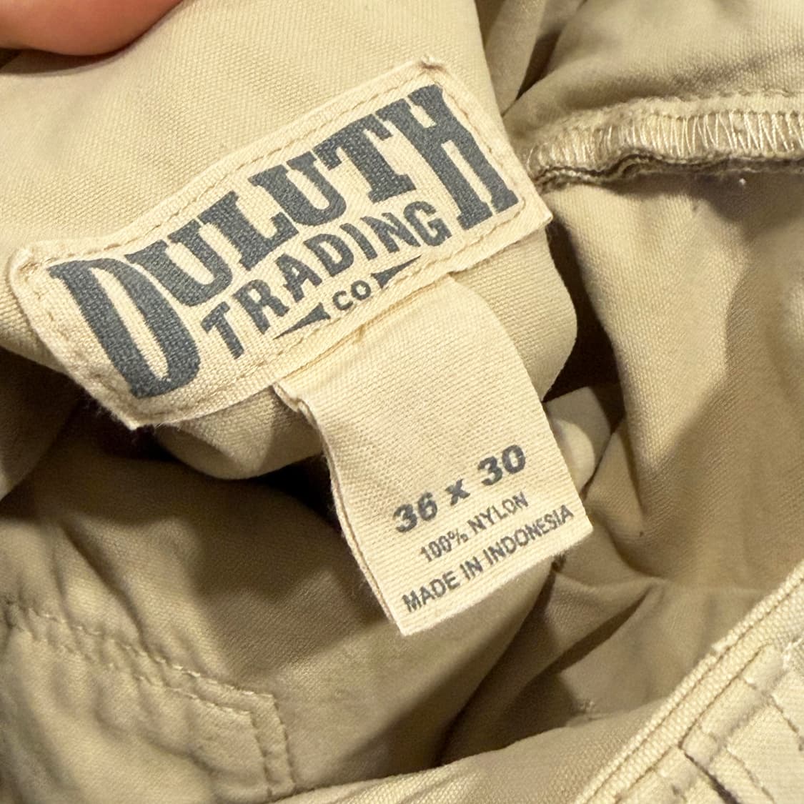 USA VINTAGE 유틸리티 워크 카고팬츠 플랩포켓 패널 디테일 베이지 상품이미지7