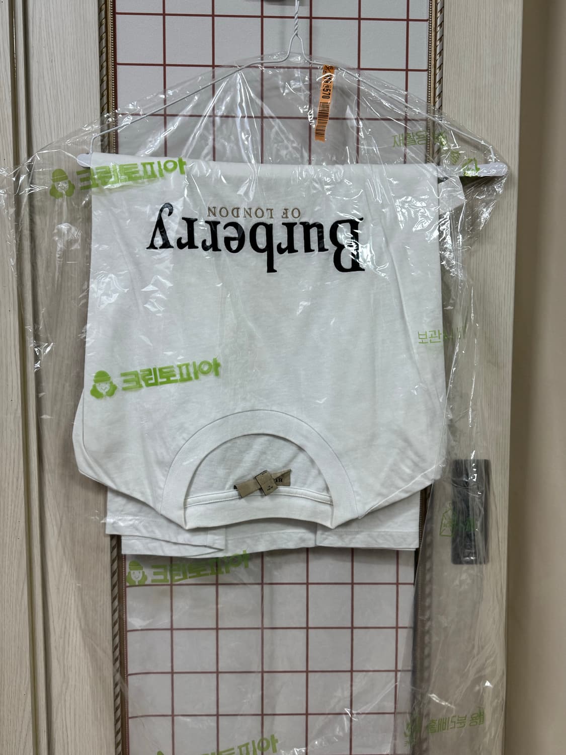 버버리 로고 반팔 M 상품이미지2