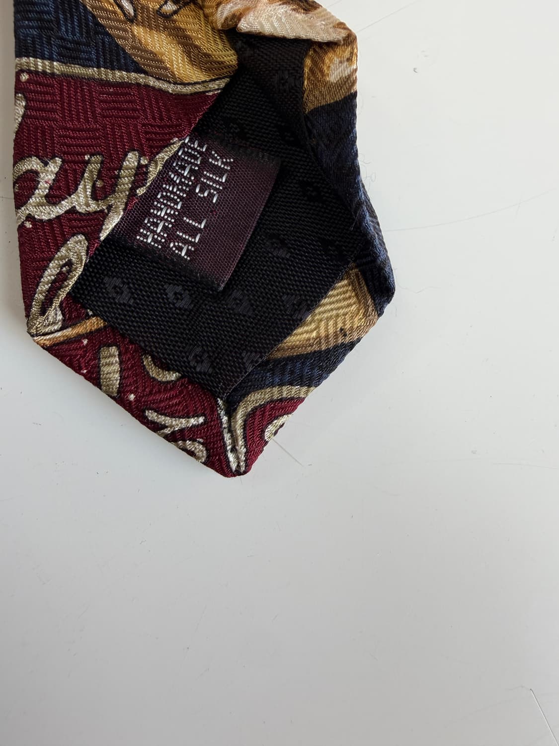 빈티지 실크 넥타이 9.3cm 상품이미지6