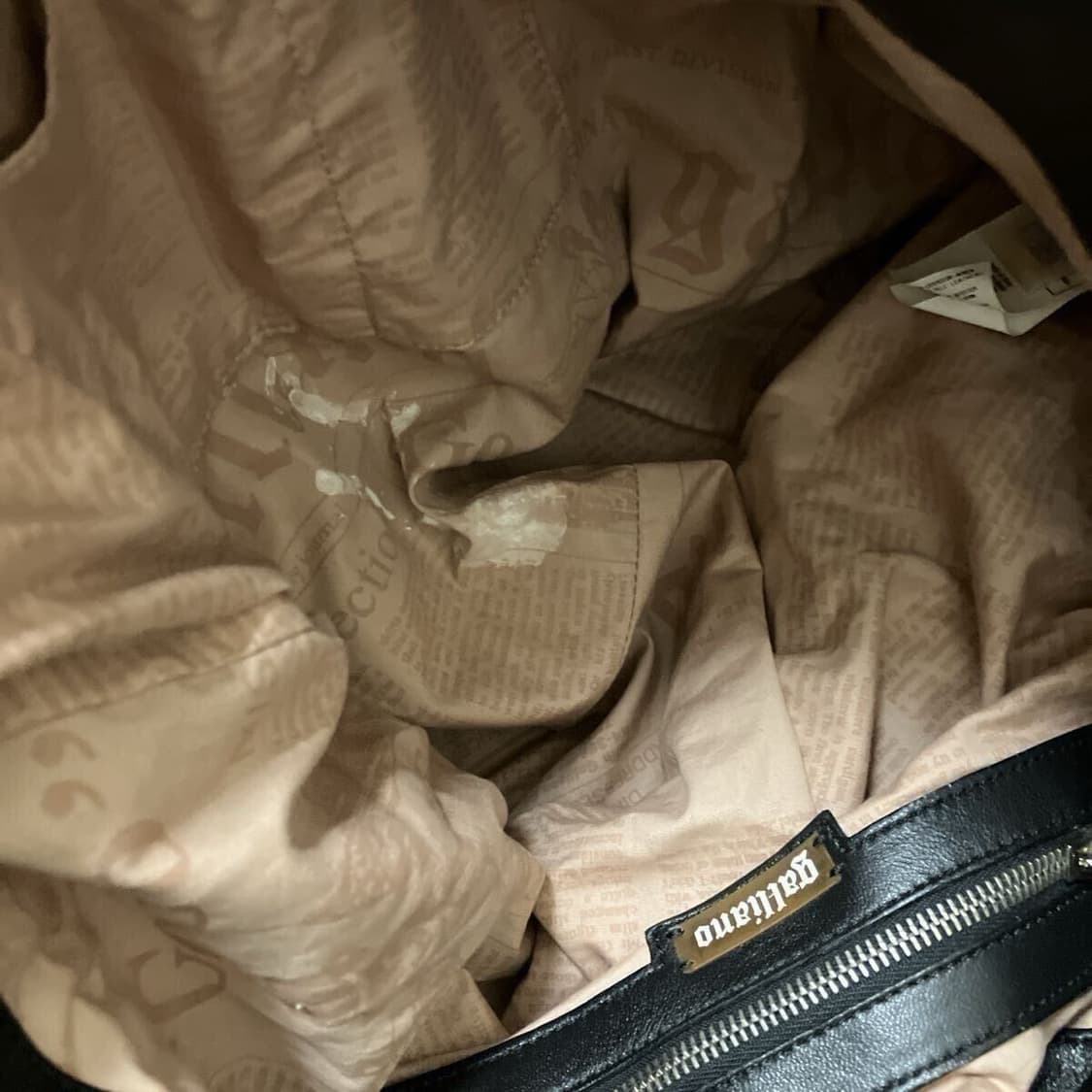 John Galliano leather shoulder bag  상품이미지8