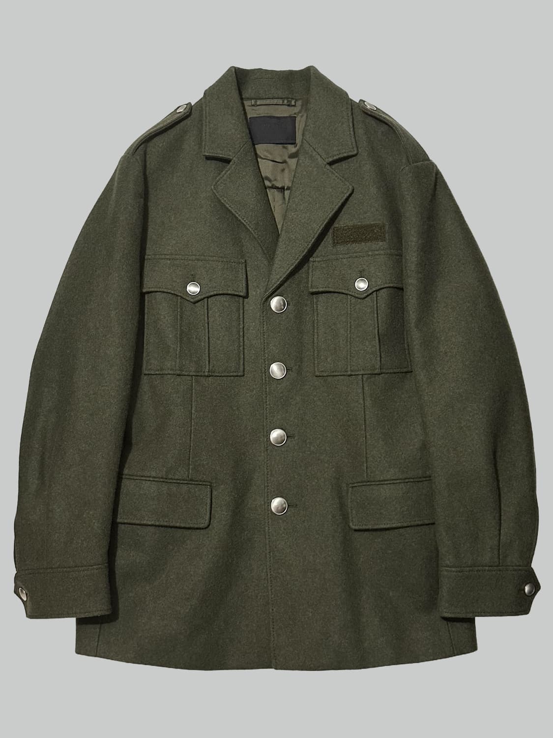 프라다 19aw 밀리터리 울 자켓 상품이미지2