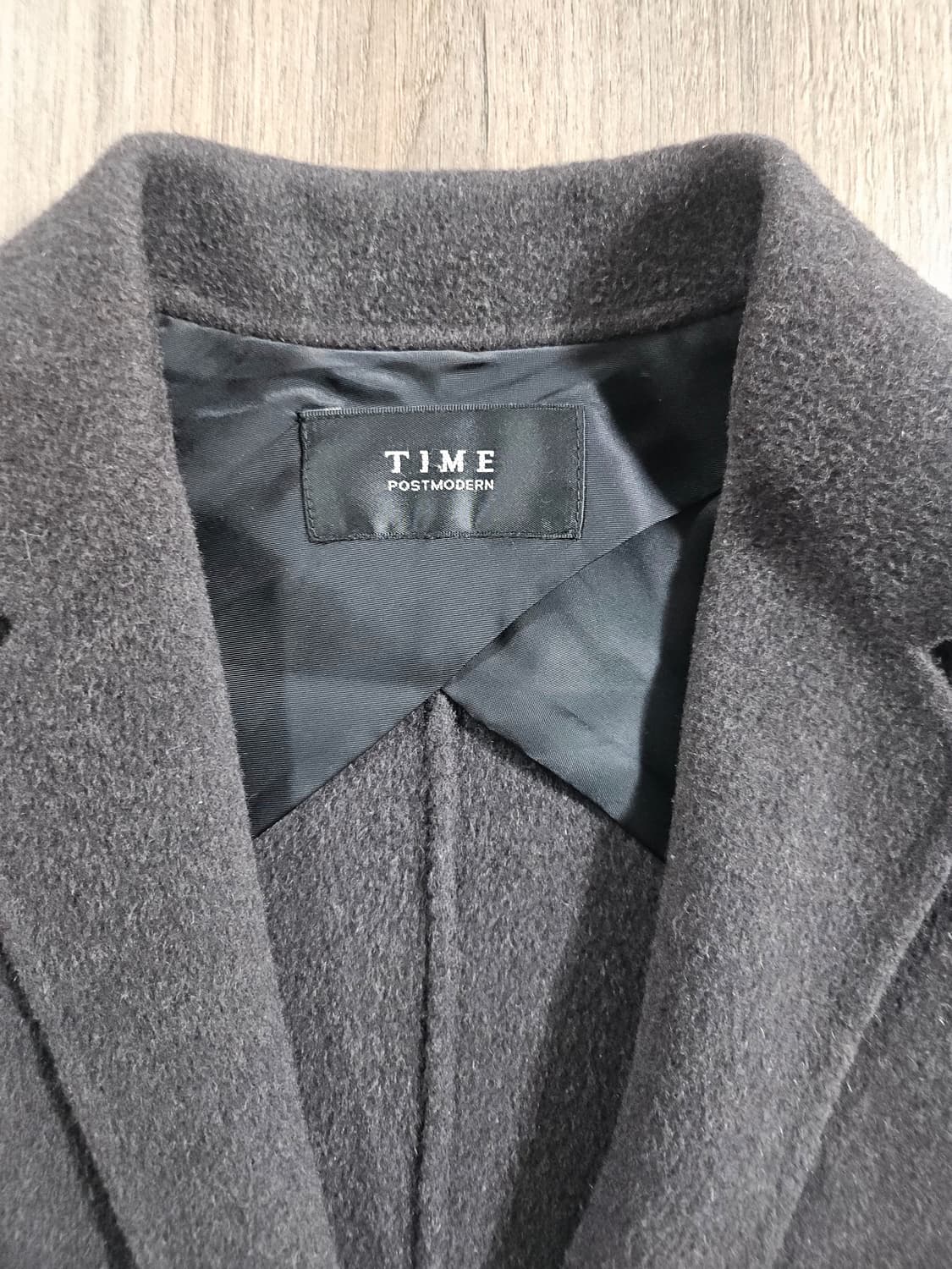 TIME 타임 모 캐시미어  롱 코트 M 상품이미지6