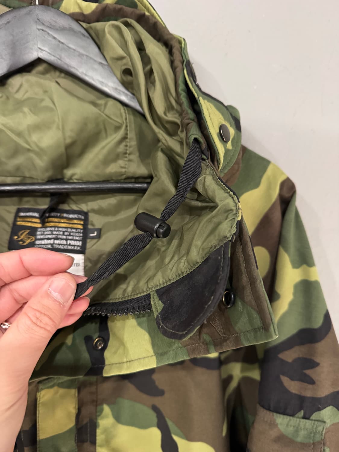 임페리얼 마이너리티 프로덕트 우드랜드 카모플라쥬 윈터파카 상품이미지6