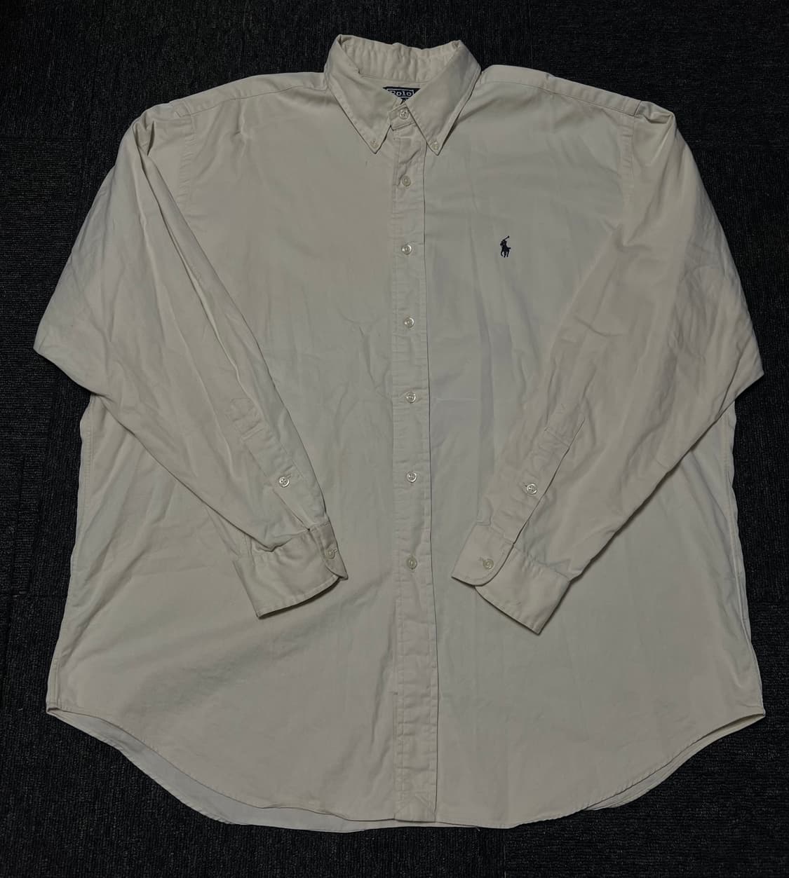 Polo Ralph Lauren 클래식 버튼다운 코튼 셔츠 (베이지)  상품이미지1