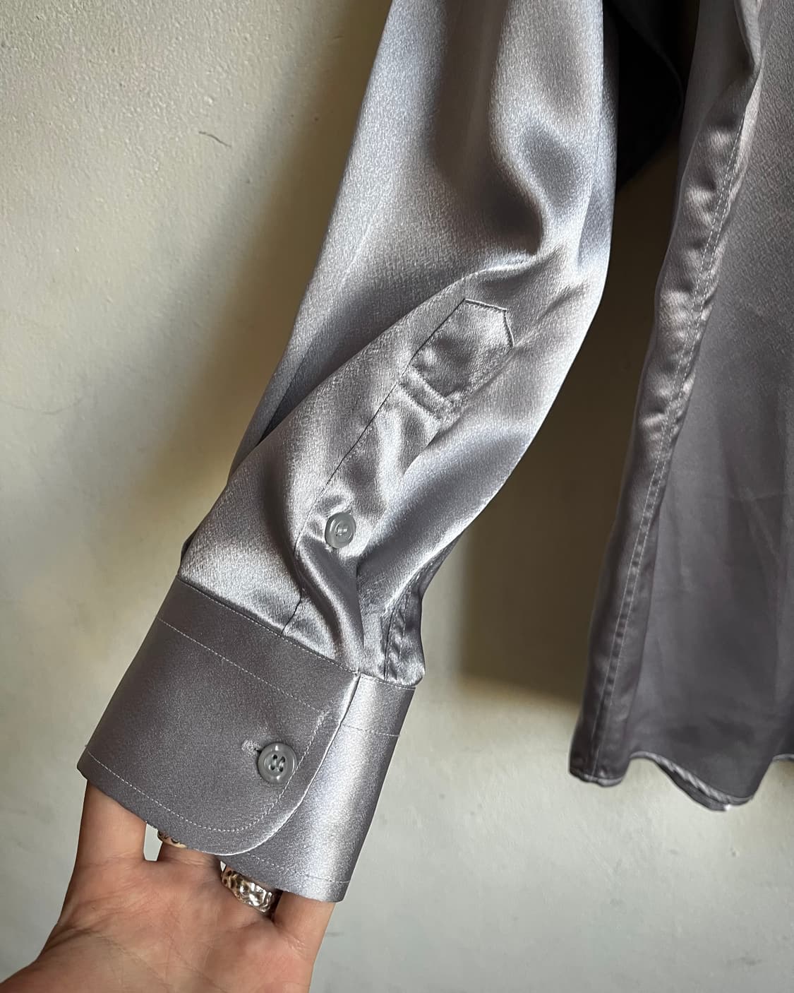 1980-90s Ranke Moirai Japan Gray Shirt 상품이미지6