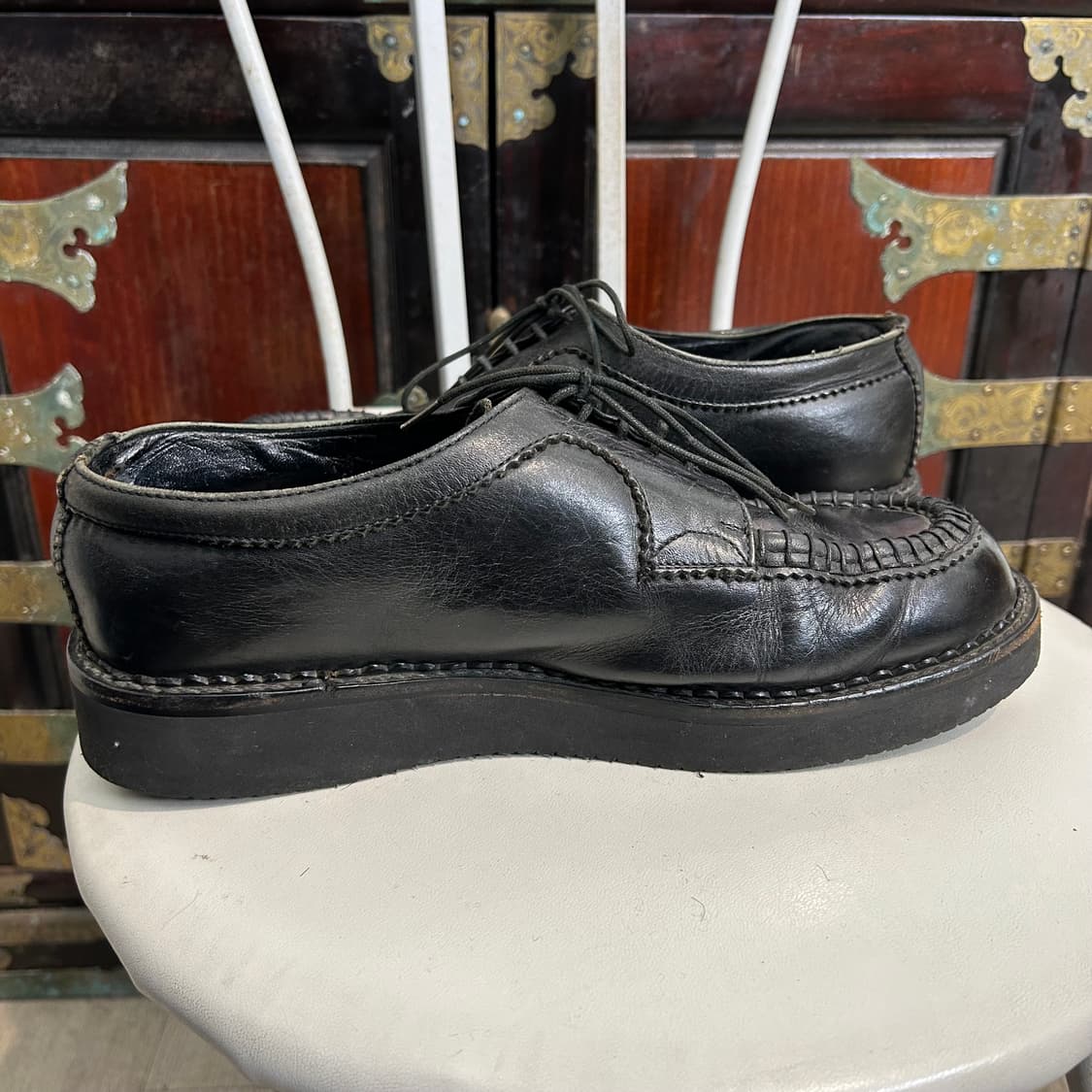 요지 야마모토 Ys for men 레더 더비 슈즈 상품이미지4