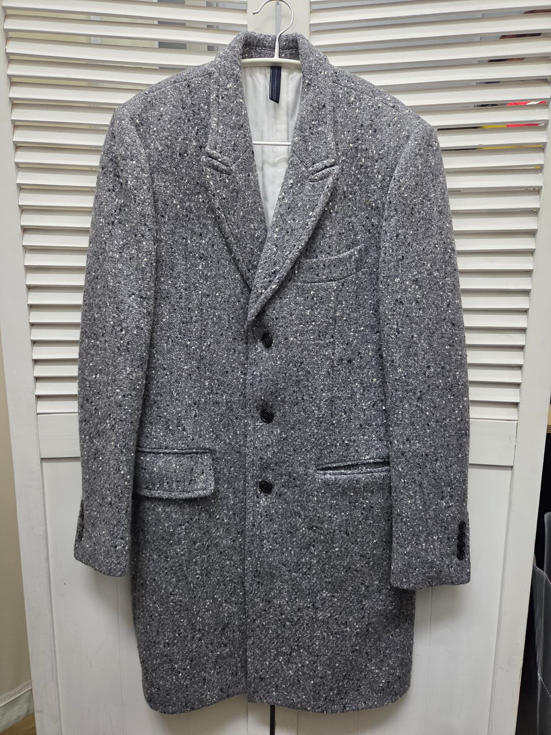 커스텀멜로우 울 싱글 코트 상품이미지1