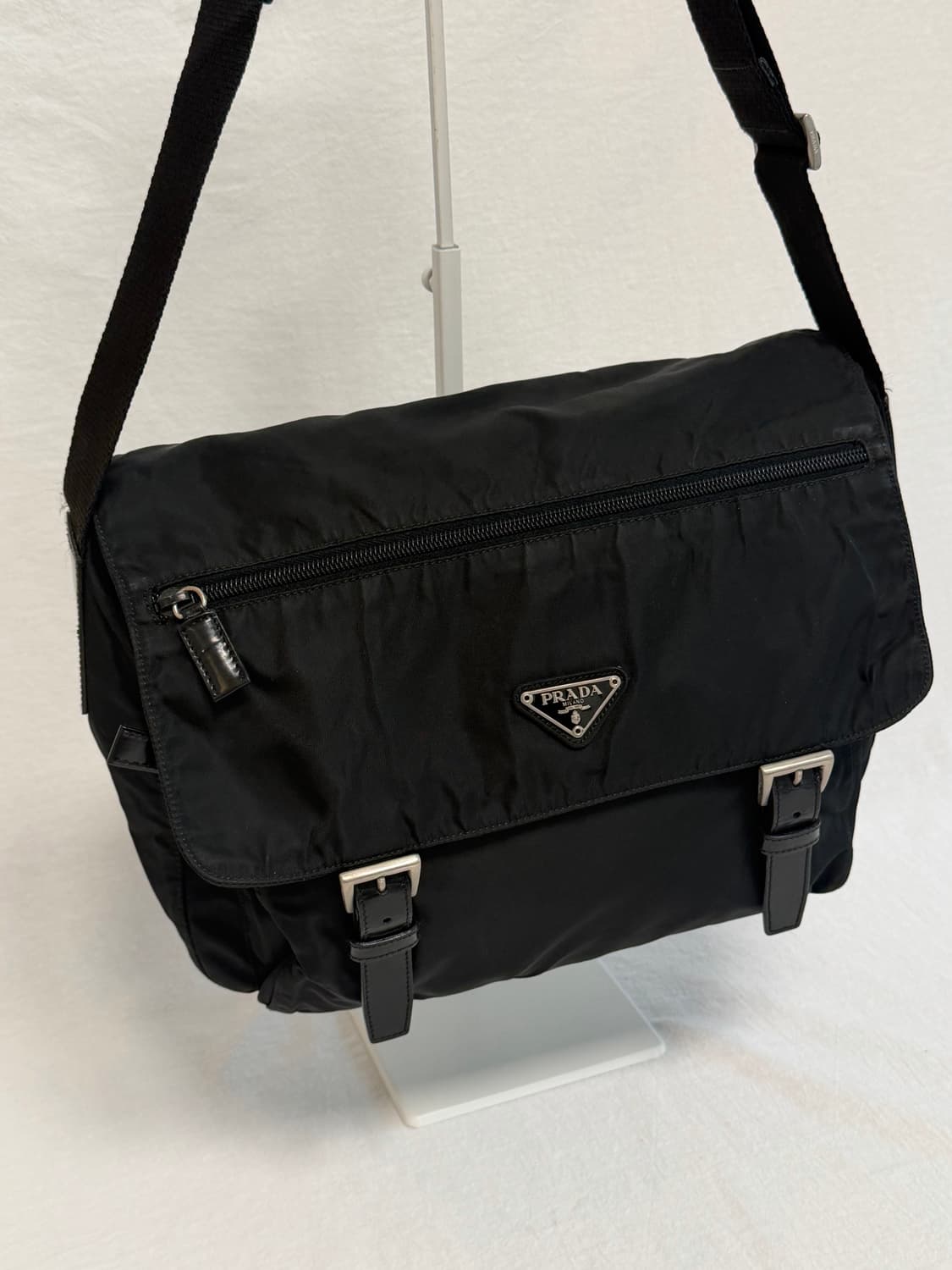 정품 프라다 포코노 나일론 원포켓 크로스백 메신저백 숄더백 상품이미지3