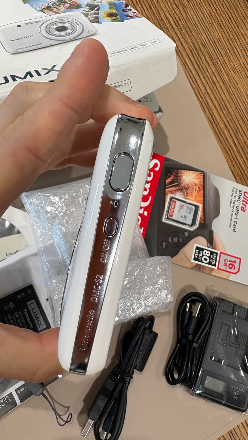 신품급 파나소닉 DMC-S2 흰색 빈티지디카/카메라 상품이미지4