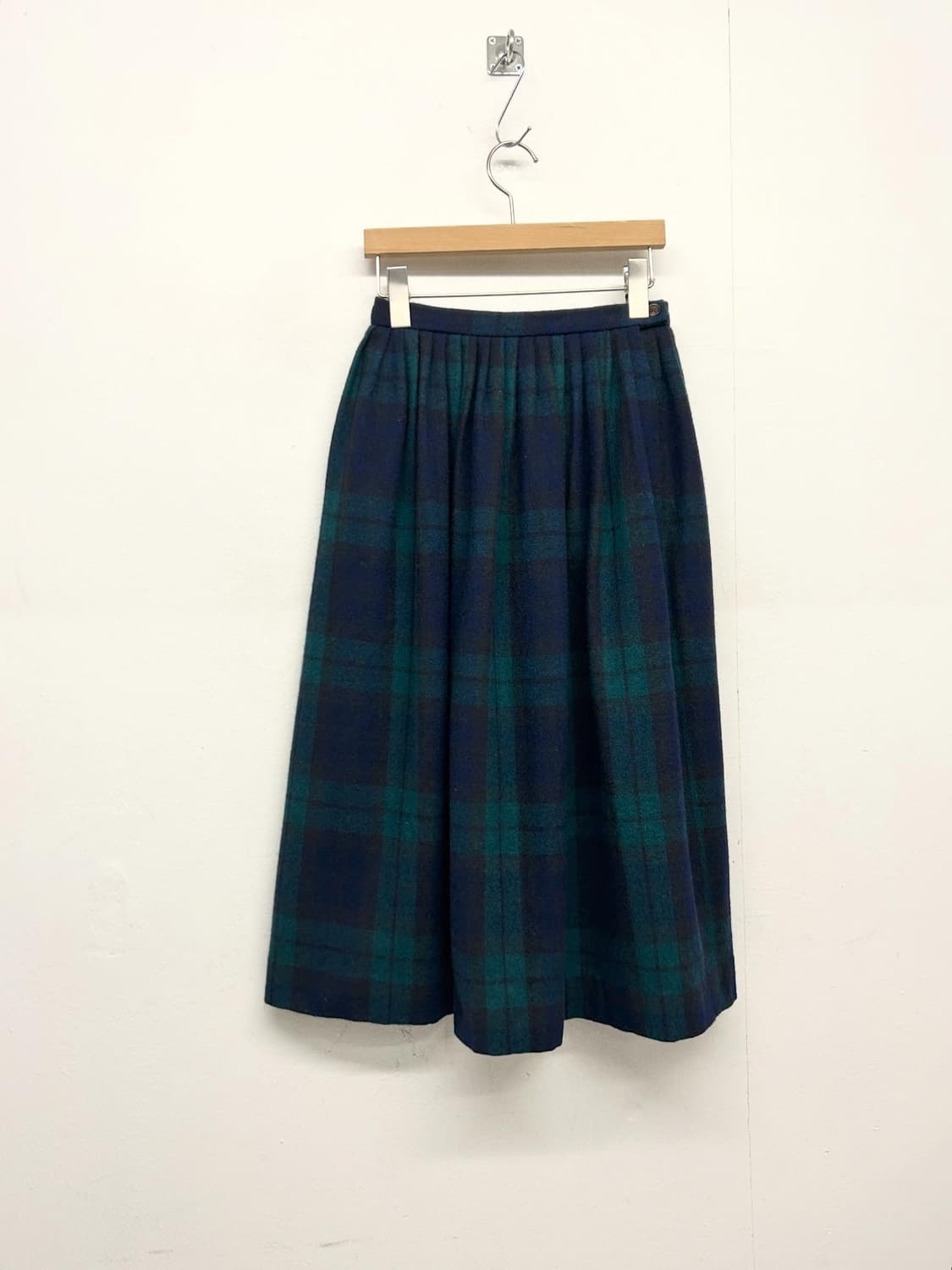 JPN 폴로 랄프로렌 빈티지 타탄체크 울 스커트 상품이미지1